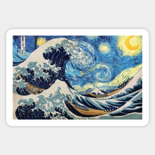 The Great Wave Sticker